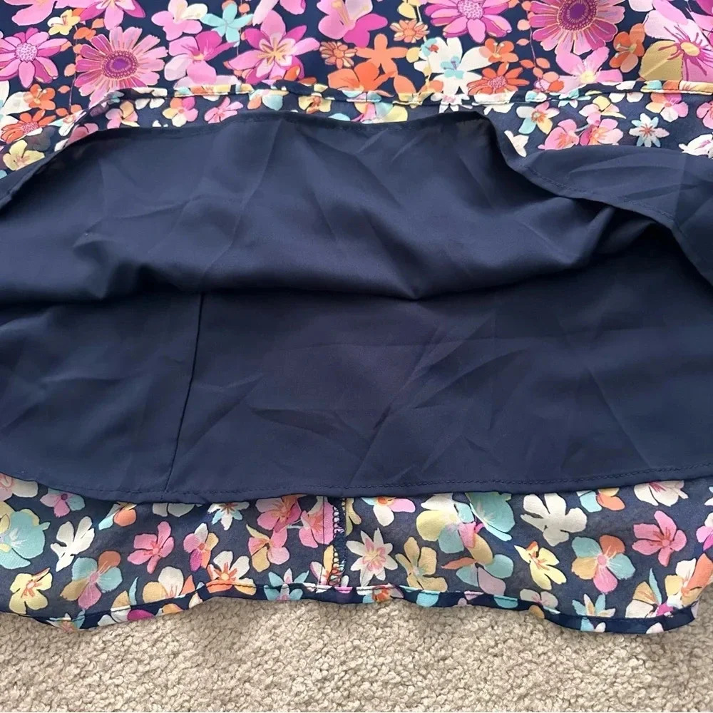 Maggy London Skylar Maxi Dress Women’s Chiffon Halter Neckline‎ Gradient Size 4 - Picture 4 of 16